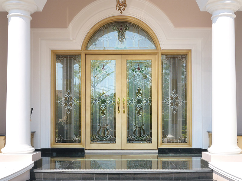 ประตูสเตนกลาส Doors Stained Glass